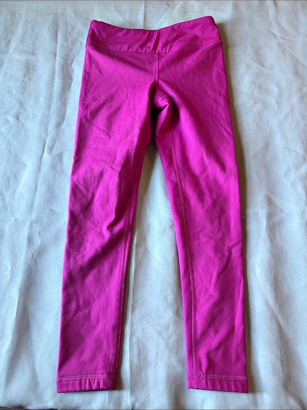 90 Degree by Reflex Polarlux Everyday Tight Pink Leggings Girls Small